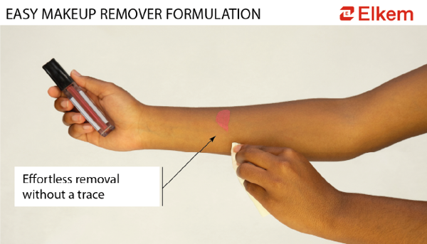 Makeup remover formulation illustration