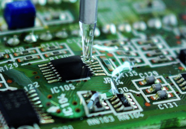 Potting Electronics