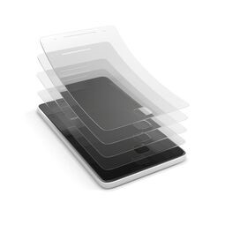 Multi layered covering for screen protection.